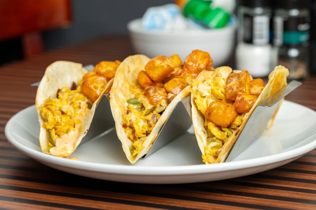Breakfast Tacos.