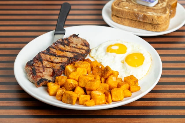 Steak & Eggs.