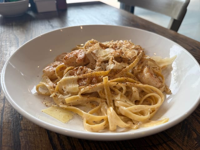 Cajun Shrimp Pasta.