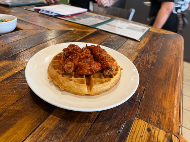 Chicken & Waffle.