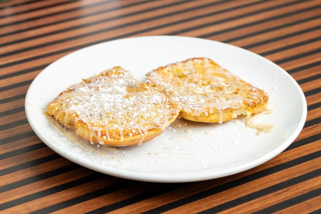 Cinnamon Roll French Toast.